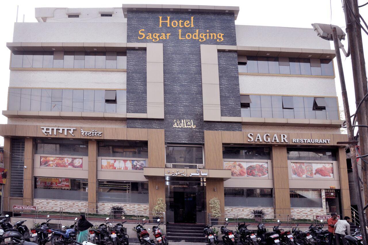 Hotel Sagar Lodging Aurangābād Exterior foto